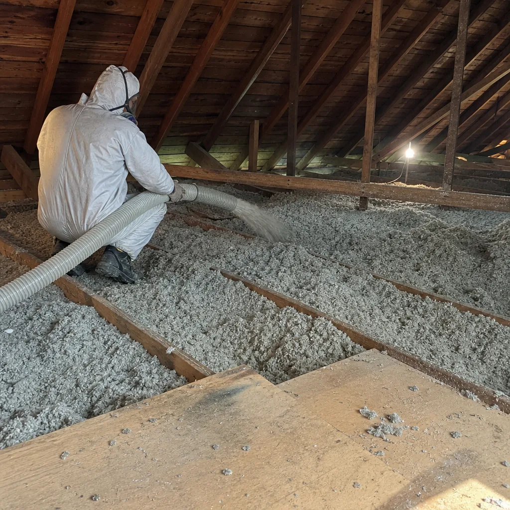 Spray Foam Insulation in Paramount